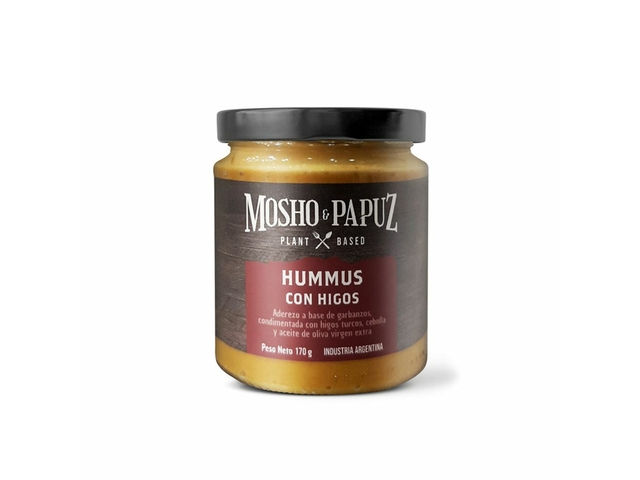 Hummus con Higos Turcos Mosho & Papuz 170 g