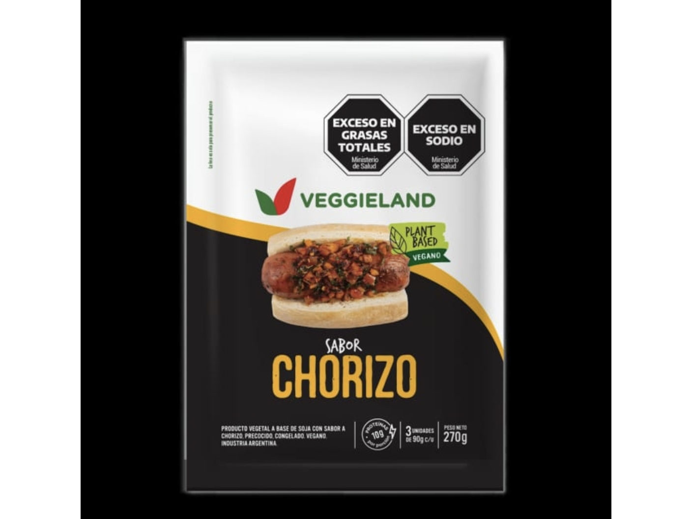 Chorizo vegano . Veguieland