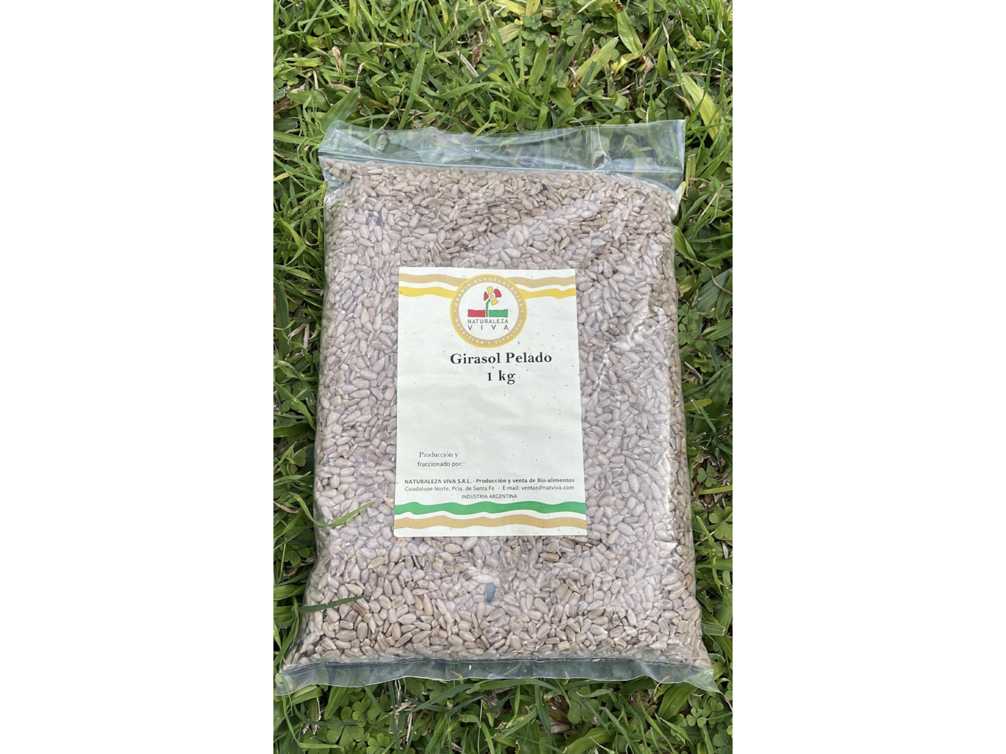 Girasol pelado Orgánico Naturaleza Viva x 1k