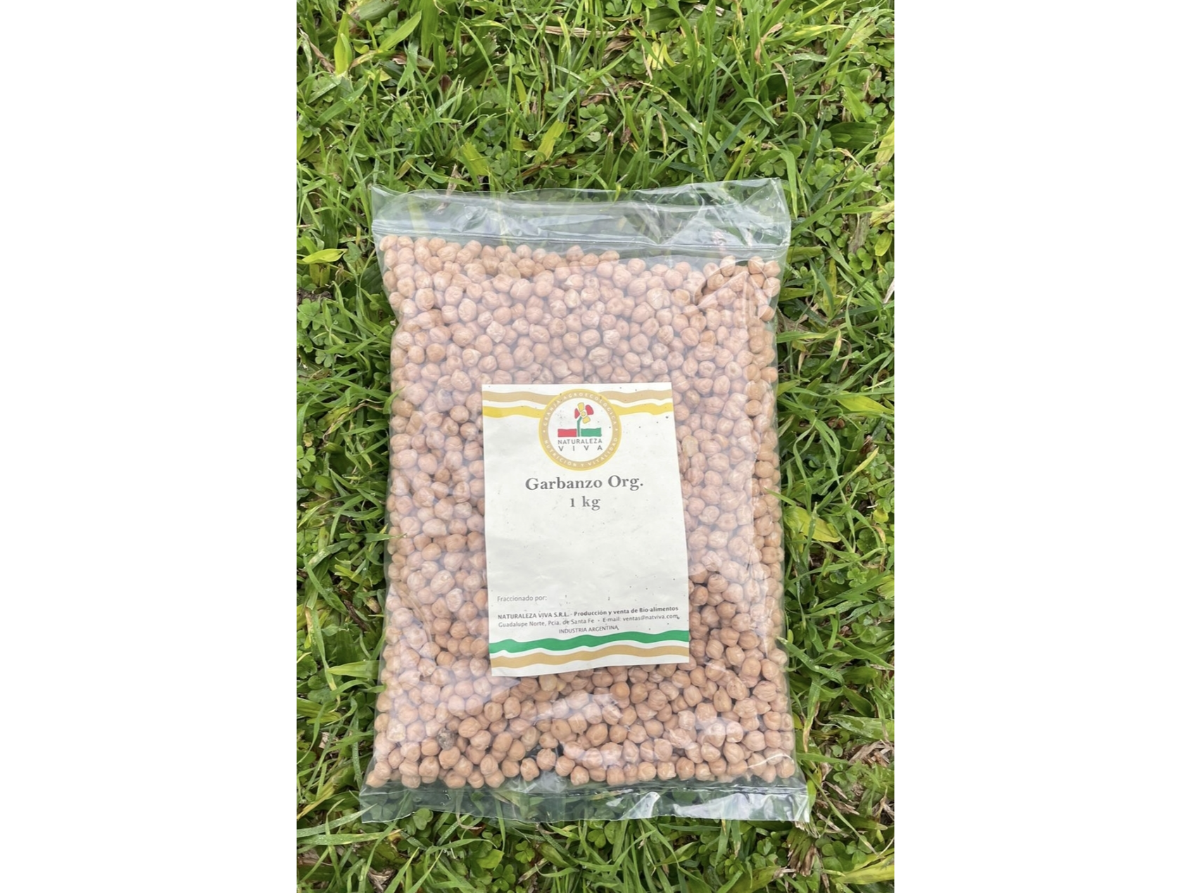 Garbanzos Orgánicos x 1k Naturaleza Viva