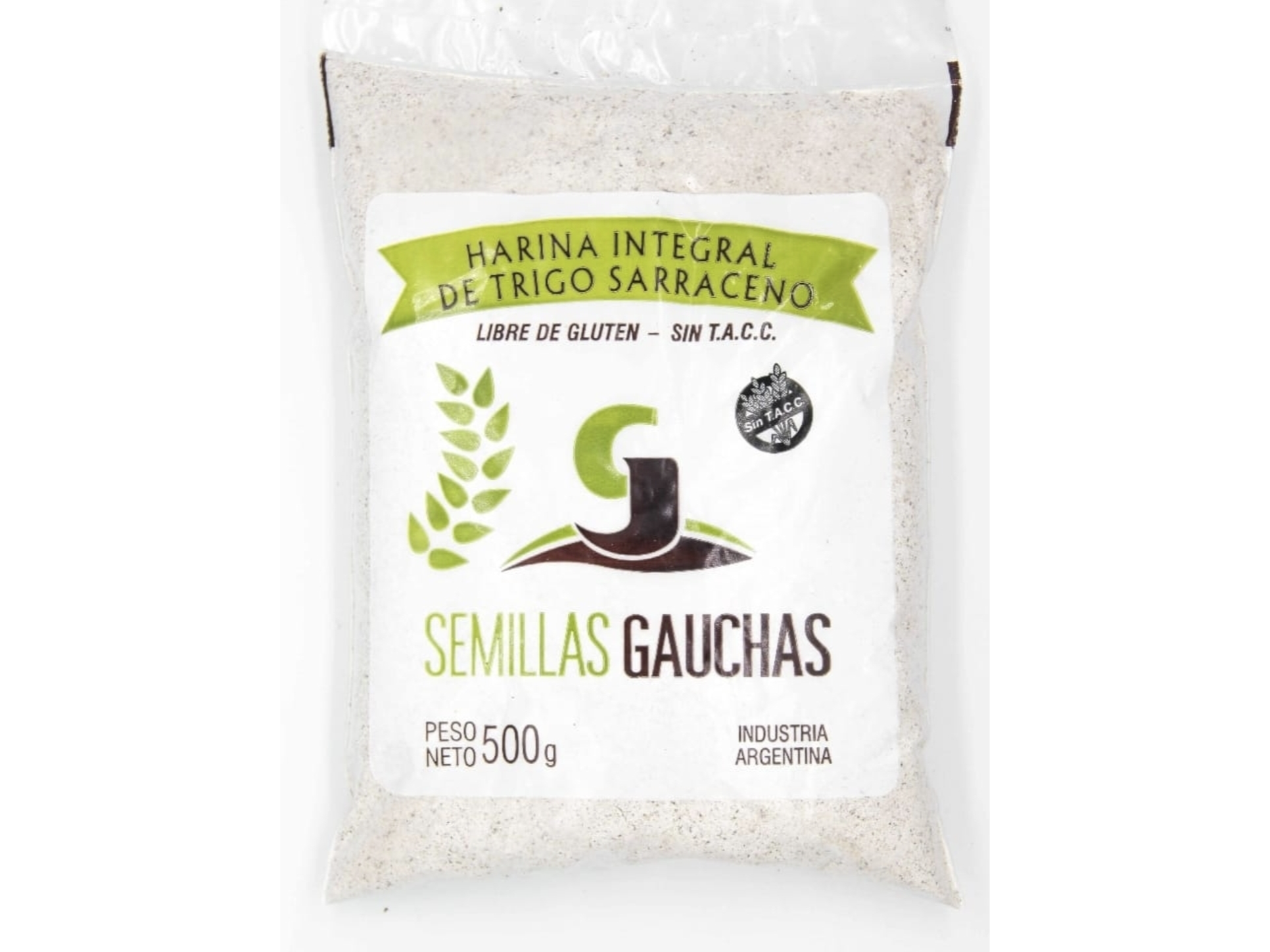 Harina de Trigo Sarraceno x 500g - Semillas Gauchas