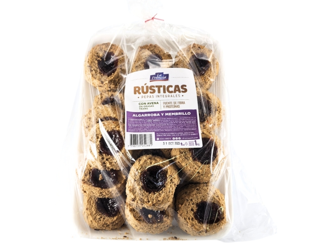 Pepas Algarroba y Membrillo . La Francia x 500g