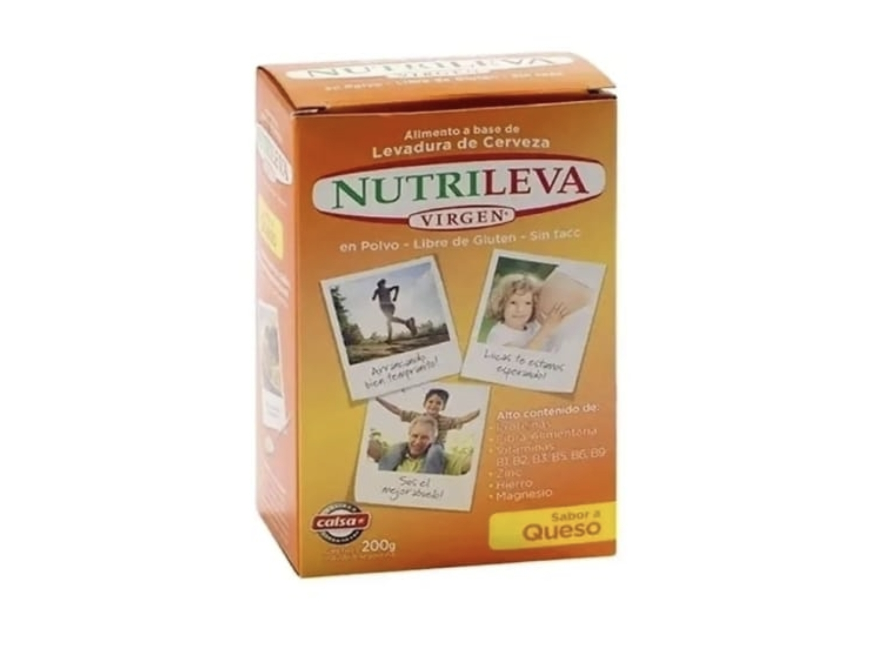 Levadura nutricional en polvo sabor queso.Nutrileva