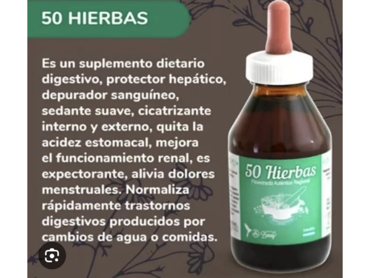 Fitoextracto 50 hierbas Beney