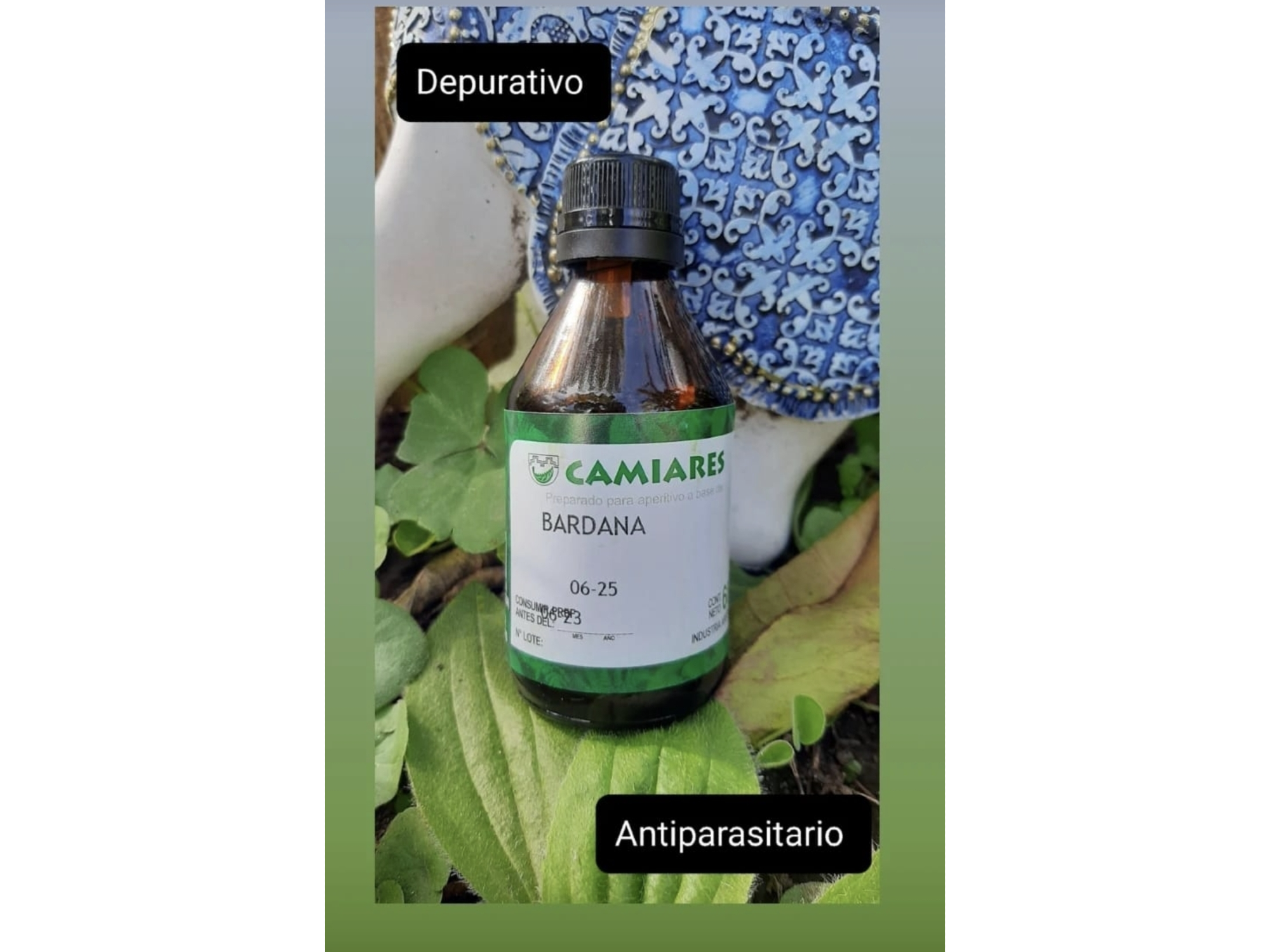 Tintura de Bardana x 60cc Camiares