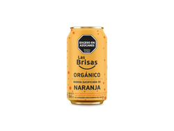 Gaseosa Orgánica Las Brisas Sabor Naranja x 354 ml