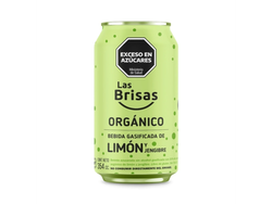 Gaseosa Organica de Limon y Jengibre x 354ml - Las Brisas