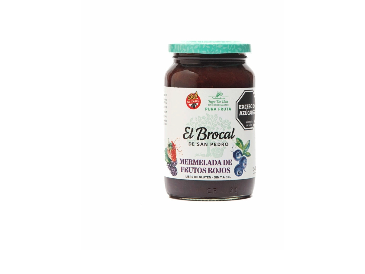 Mermelada de Frutos Rojos light . El Brocal