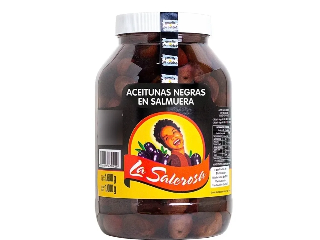 Aceitunas Negras x1k . La Salerosa