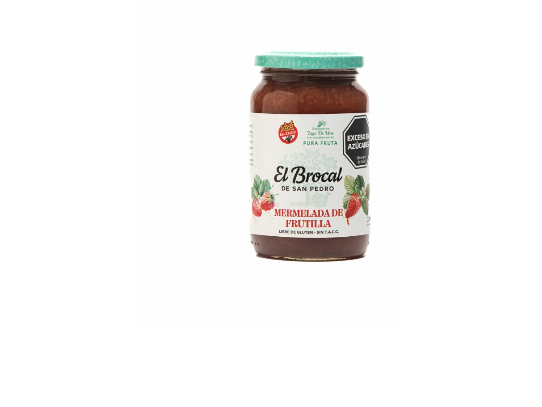 Mermelada de Frutilla light . El Brocal