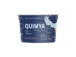 Yogurt Quimya Sabor Neutro Coconut Sin Azúcar Agregada 160 g