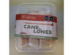 CANELONES DE VERDURA Y QUESO X6U CON H. ALMENDRAS