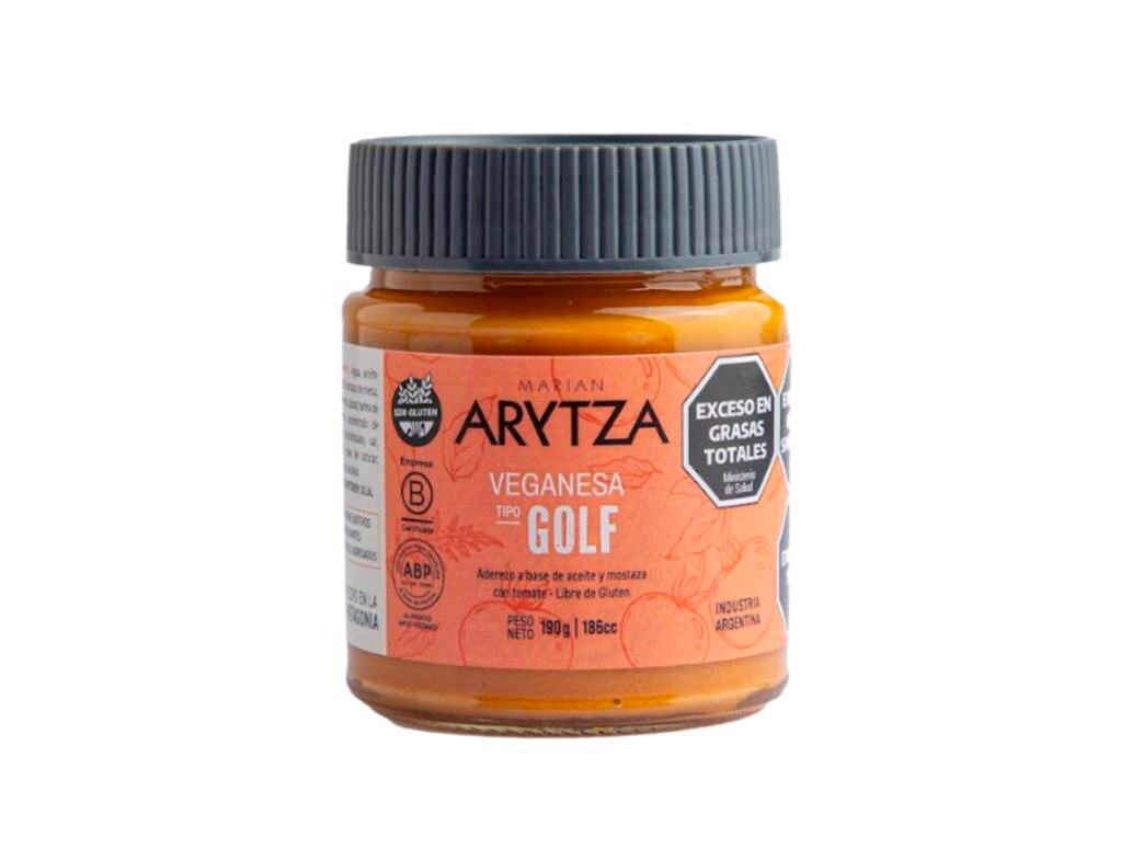 Veganesa tipo Golf x 190g - Arytza