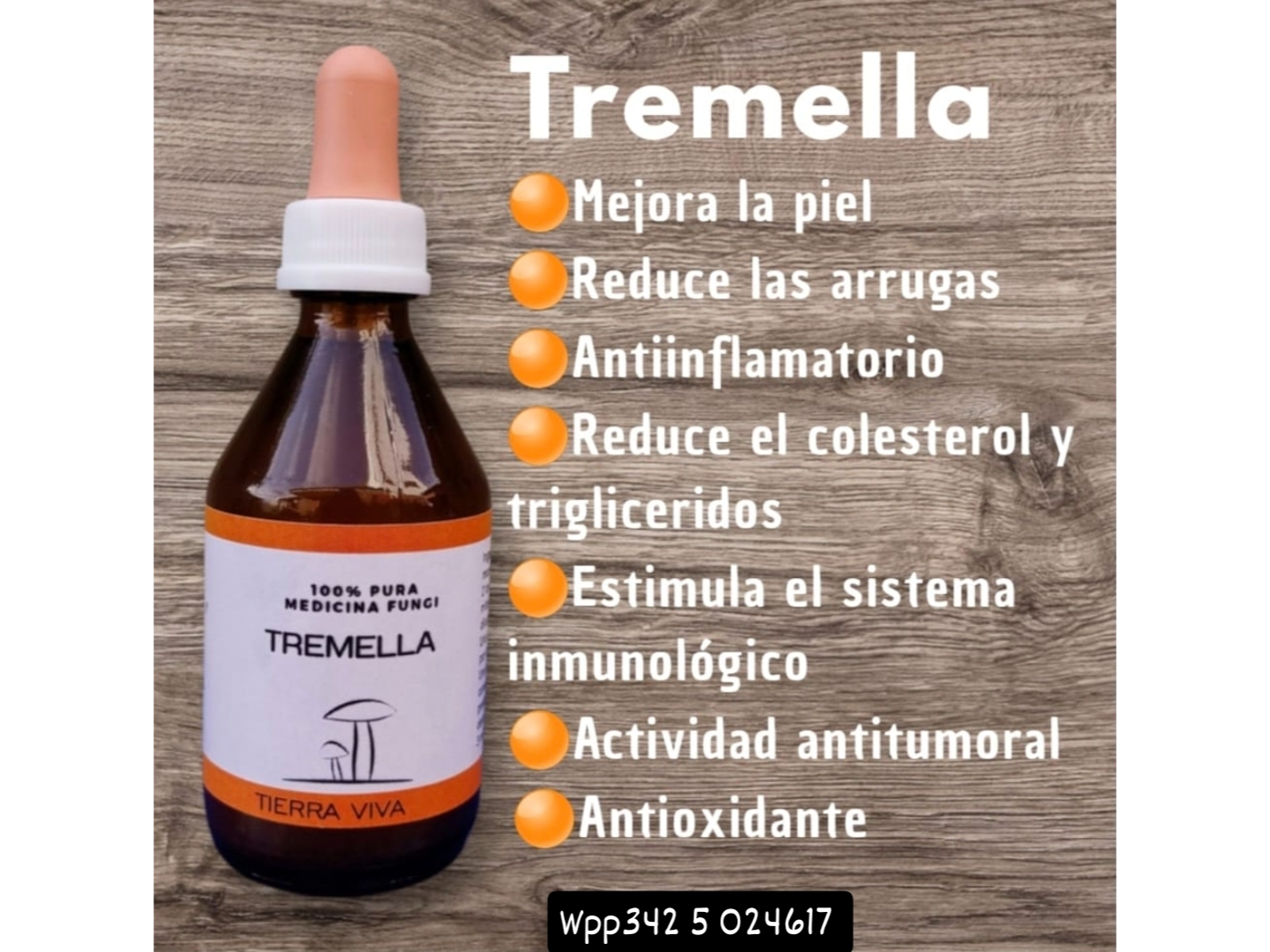 Tintura Madre Tremella . Tierra Viva