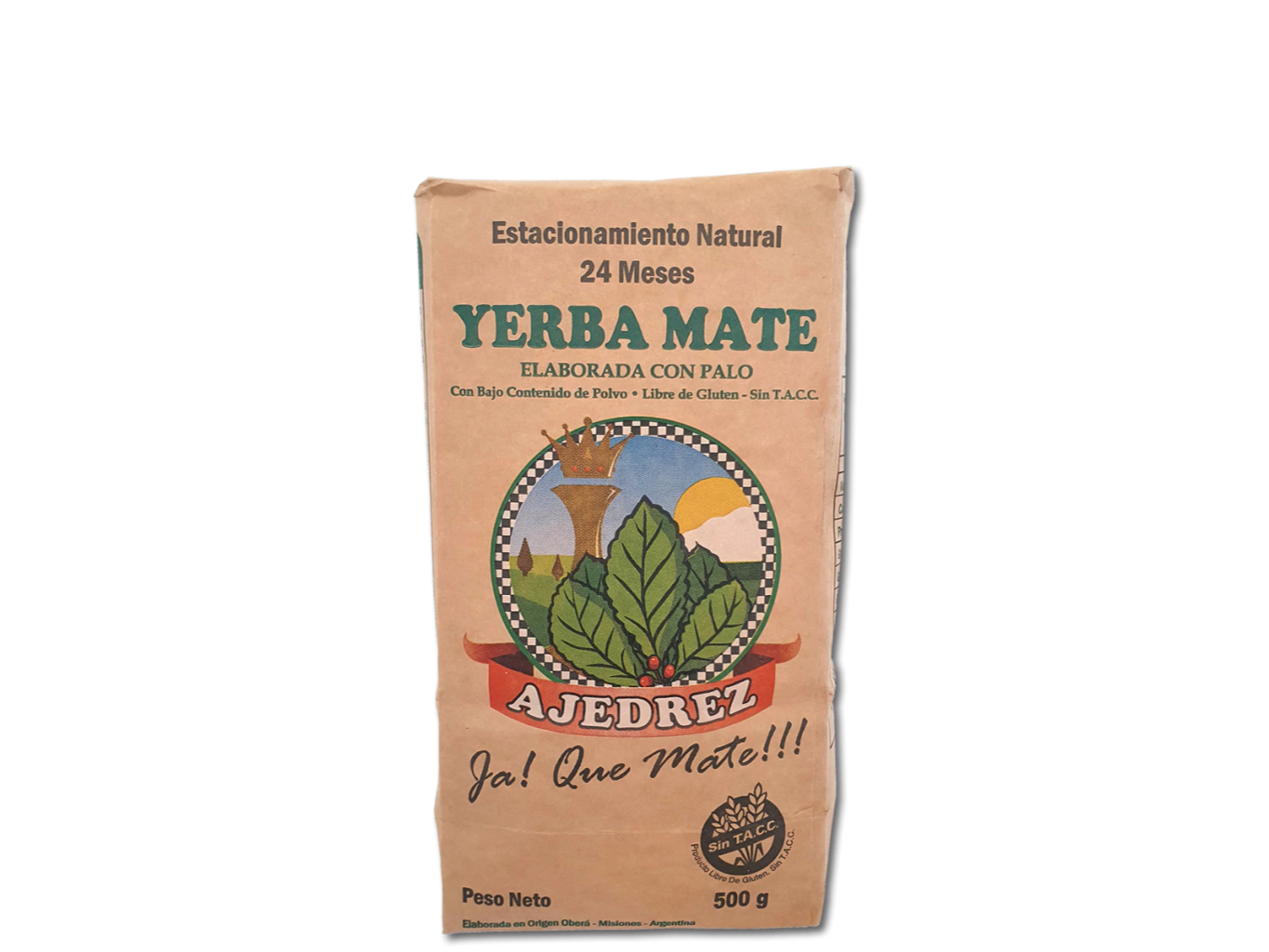 Yerva Mate Tradicional Ajedrez x 500g