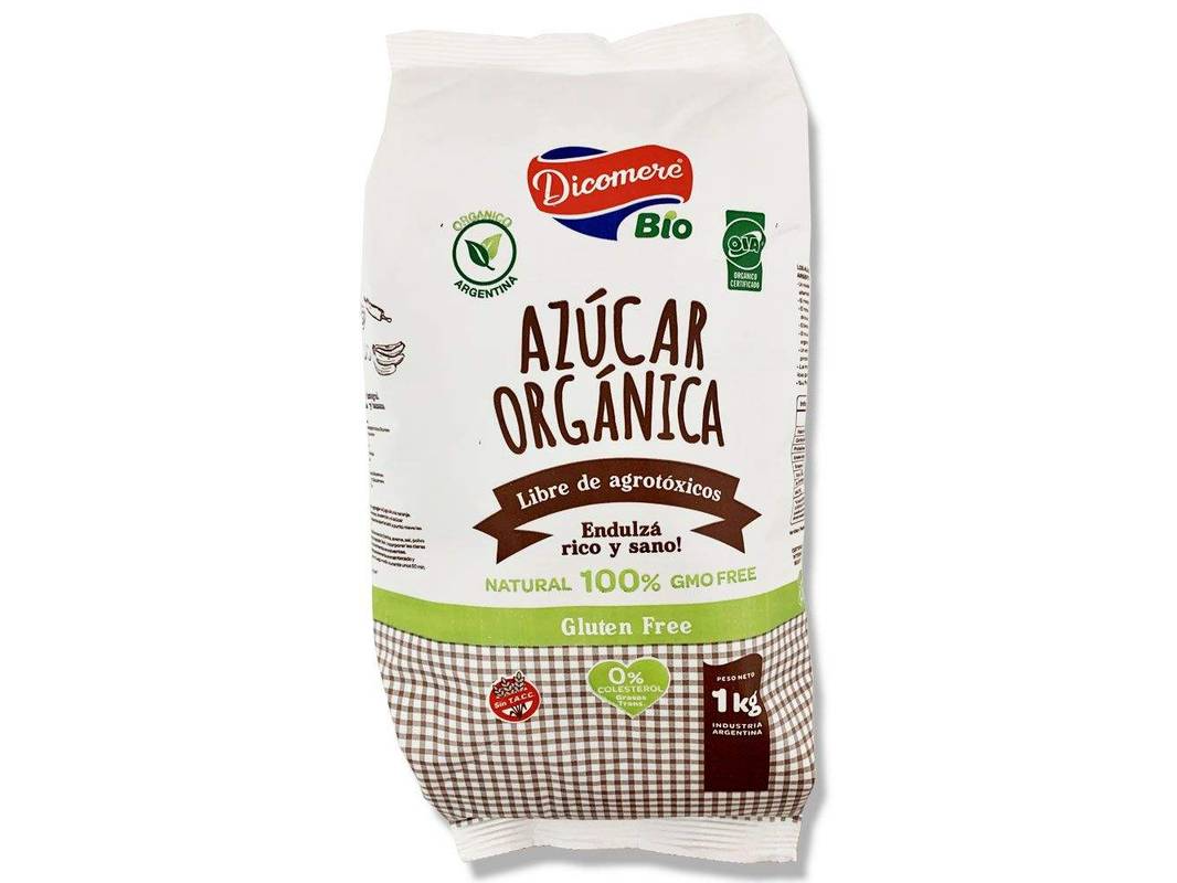Azucar orgánica x 1k Dicomere