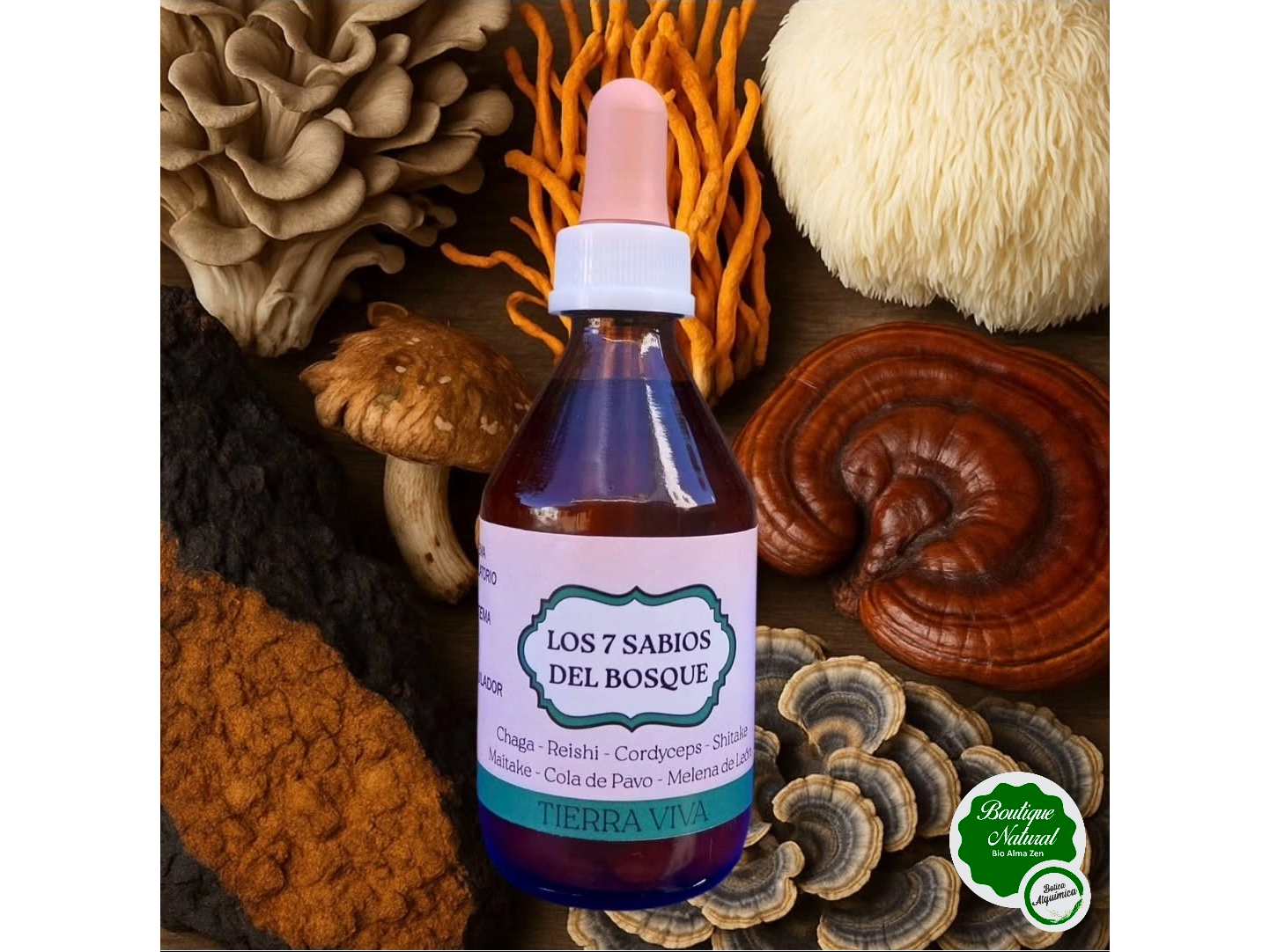 7 Sabios del Bosque x60cc . Tierra Viva