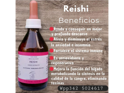 Tintura de Reishi . Tierra Viva