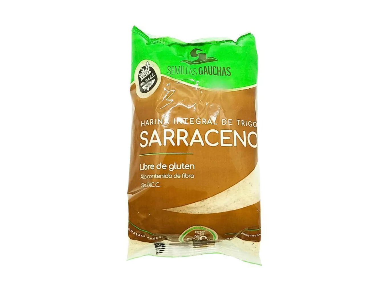 Harina de Trigo Sarraceno x 500g - Semillas Gauchas