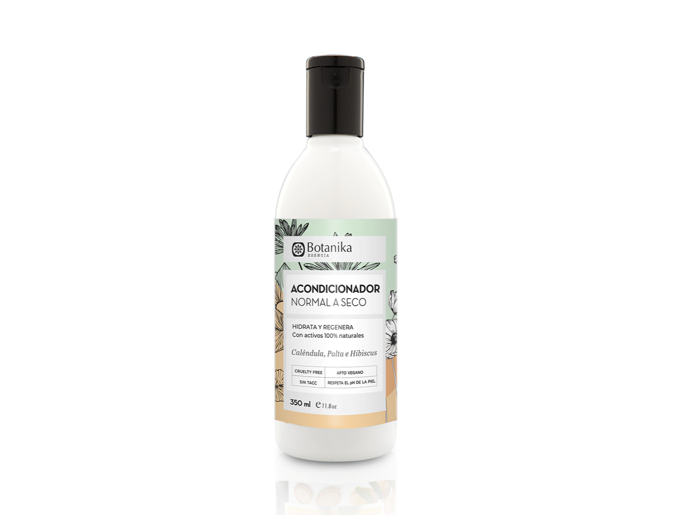 Acondicionador cabellos normal y seco x350ml . Botanika