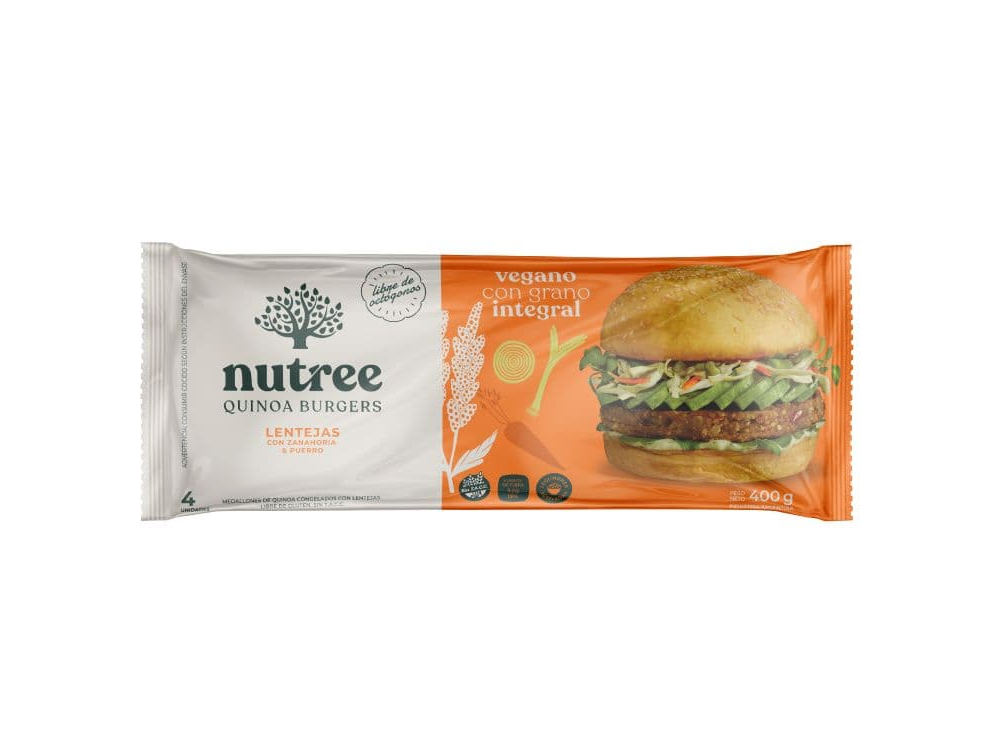 Medallones de Quinoa y Lentejas . Nutree