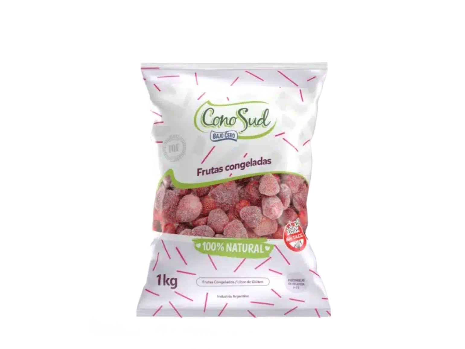 Frutillas congeladas x1k CONOSUD