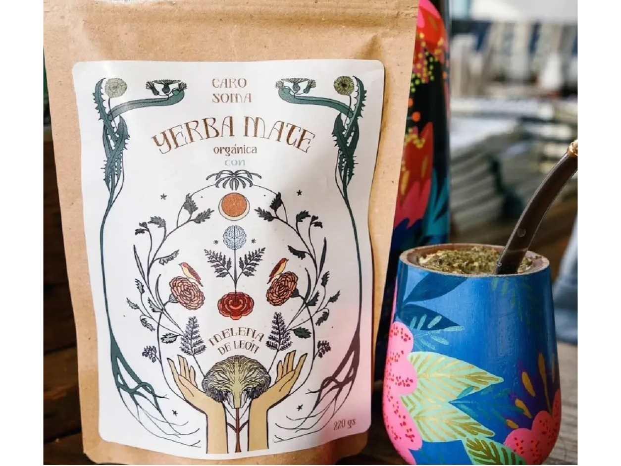 Yerba mate con melena de León x220g . Carosoma