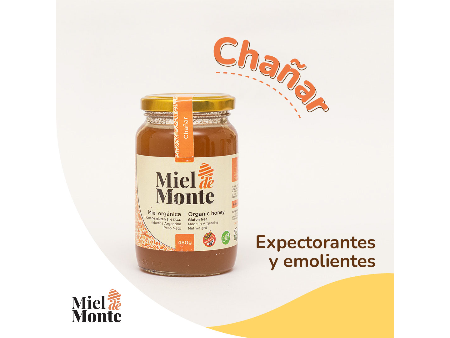 Miel de Monte Chañar x 480g