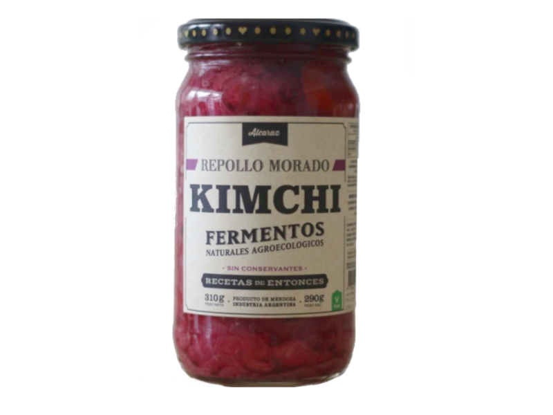 Kimchi con Repollo Morado x 310 g Recetas De Entonces
