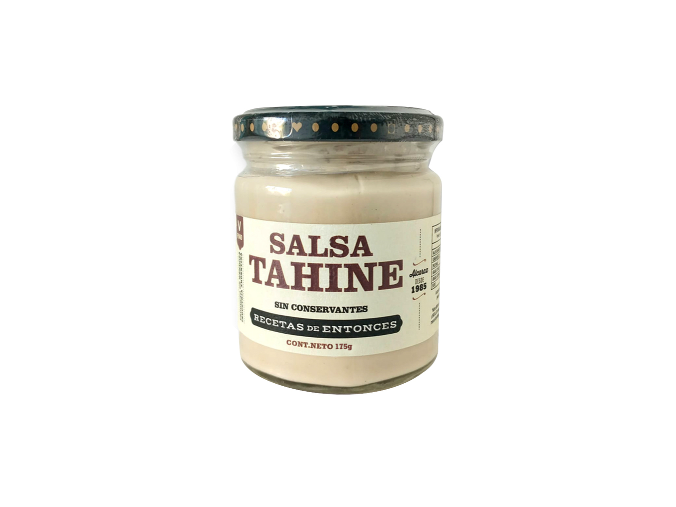 Salsa Tahine Recetas de Entonces 175 Gr
