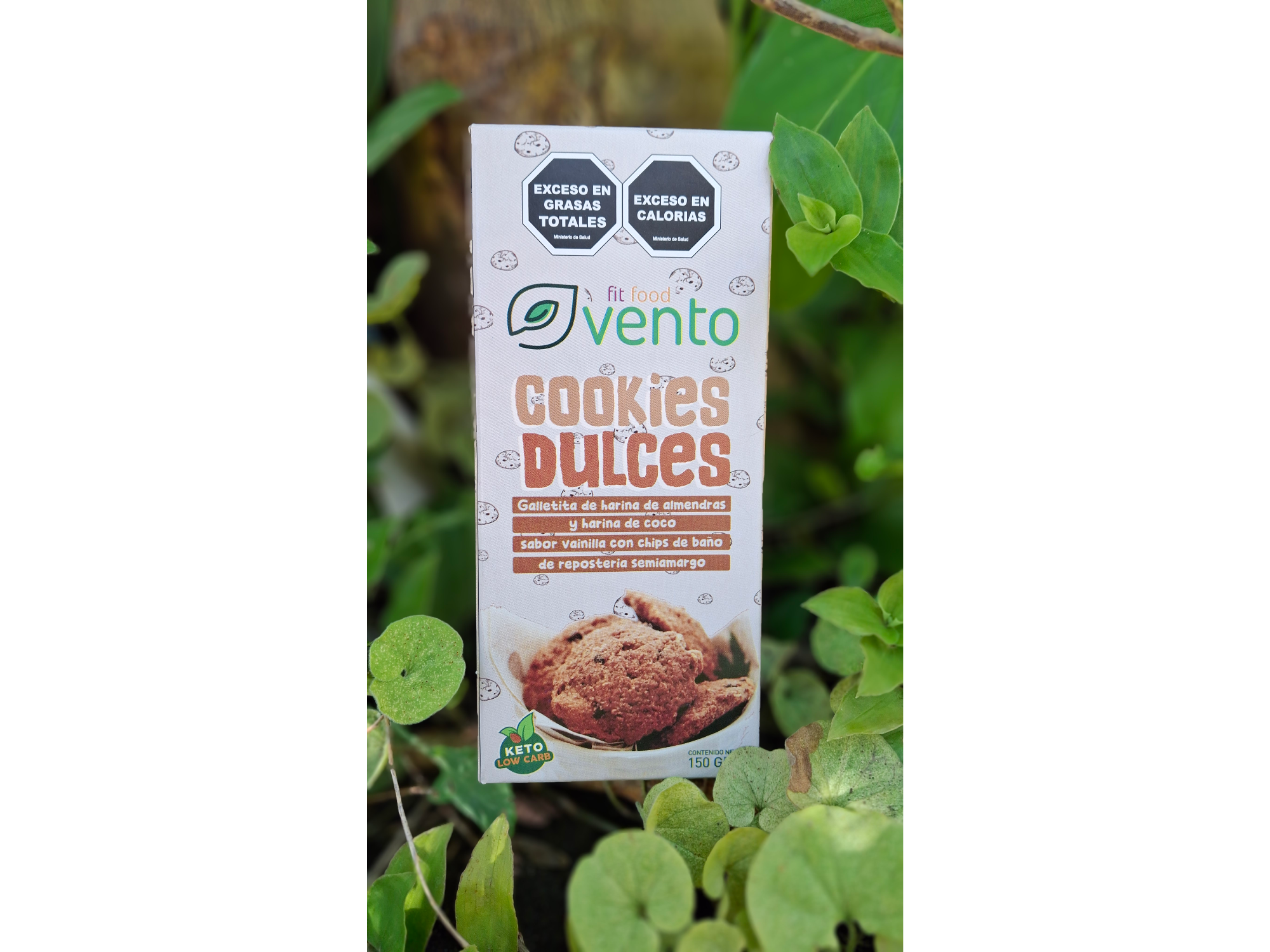 COOKIES VAINILLA CON CHIPS DE CHOCOLATE. VENTO