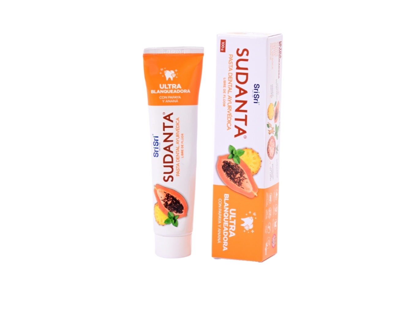 Pasta Dental Ayurvédica Ultra Blanqueadora x 200 gr