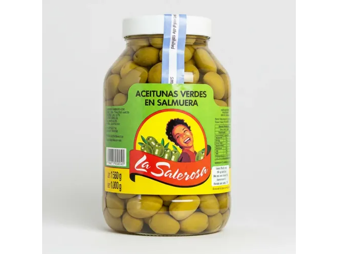 Aceitunas Verdes x1k . La Salerosa