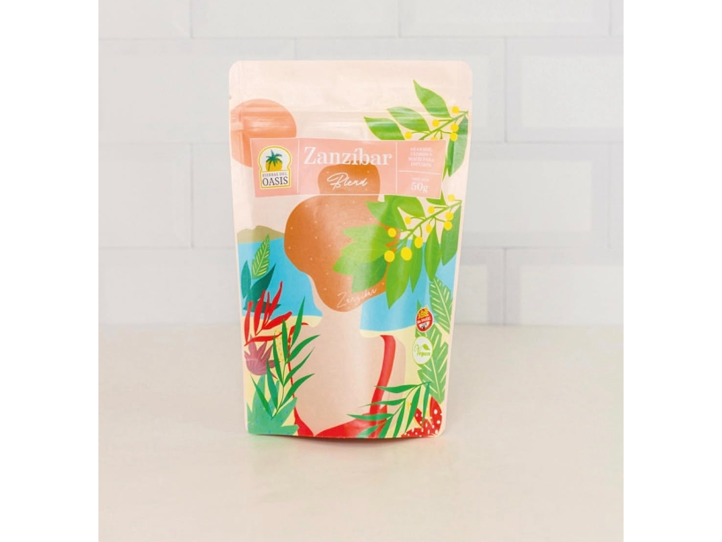 Té en hebras Zanzibar x 50g . Hierbas del Oasis