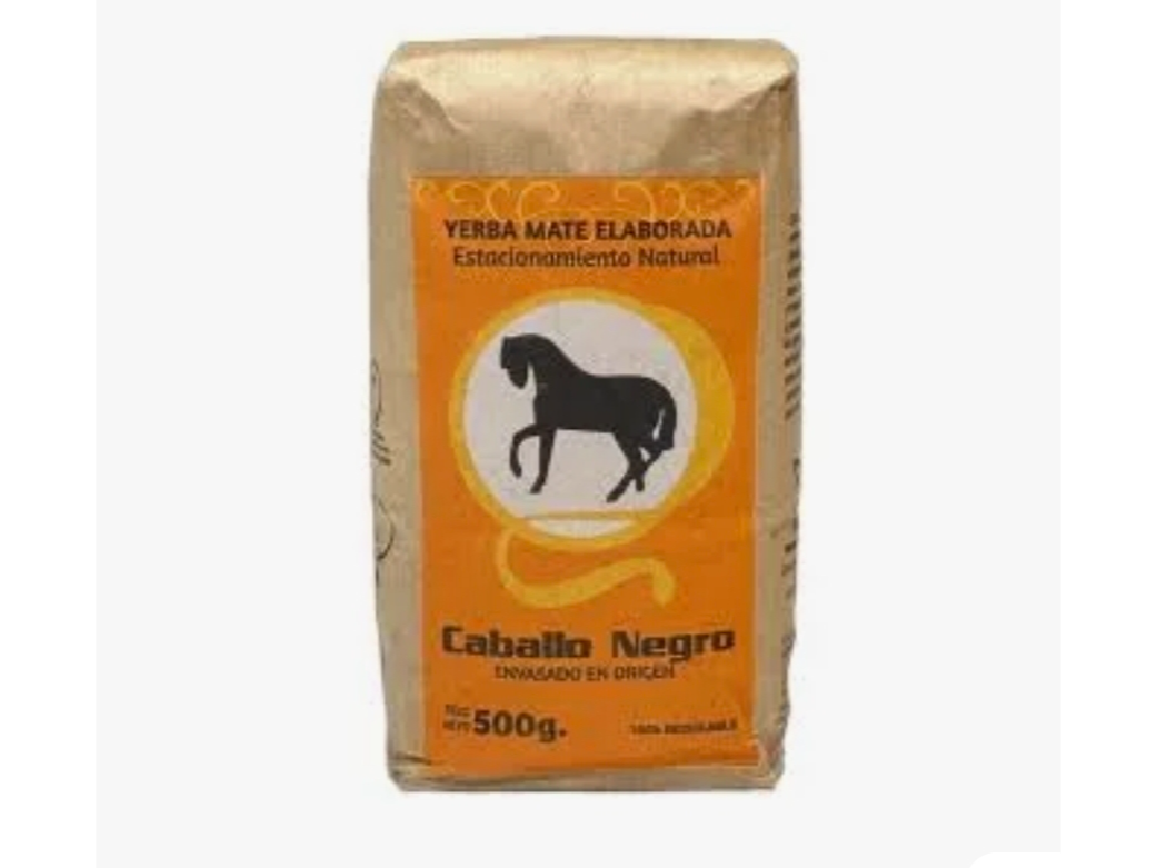 Yerba Mate Caballo Negro Barbacuá 500 G