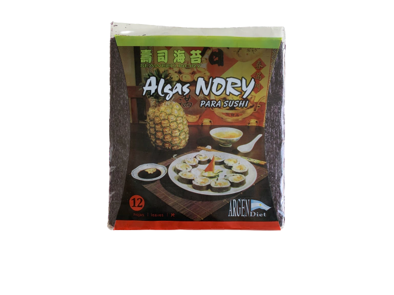 ALGAS NORY PARA SUSHI 12 HOJAS ARGENDIET