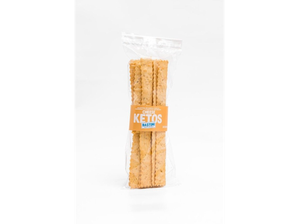Galletita KETO Salada de Parmesano y sesamo x 100gr BASTONI de Boutique Natural Botica Alquimica
