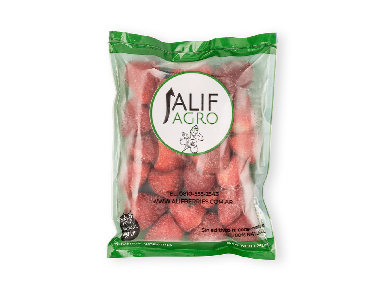 Frutilla X 250 Gr Alif Agroecológicos
