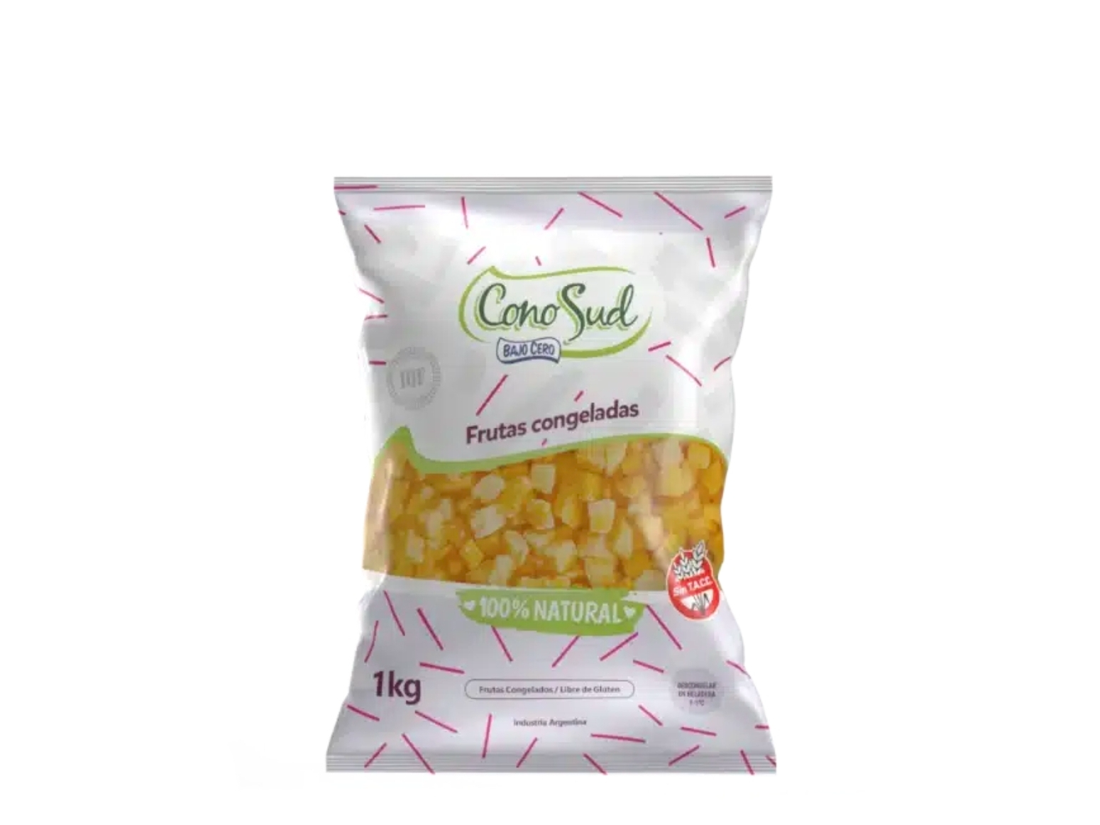 Mango en cubos congelado I.Q.F. x1k. Conosud