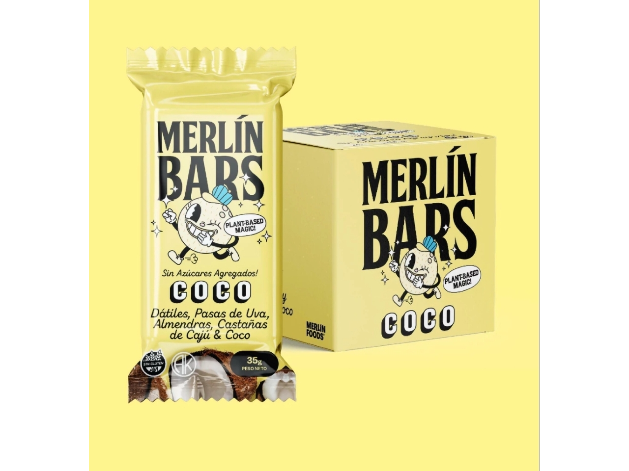 MERLIN BARS COCO x35g