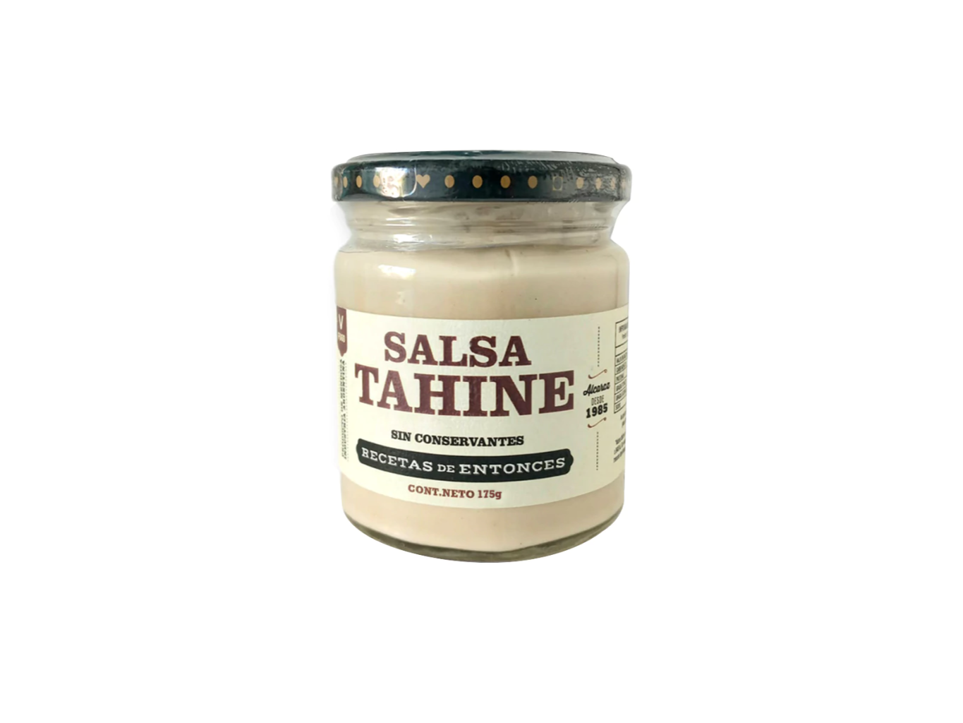 Salsa Tahine Recetas de Entonces x 210 g