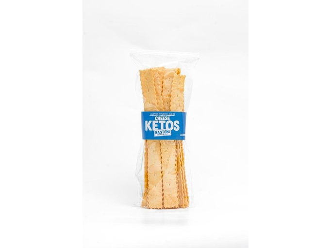 Galletita KETO Salada de Parmesano y almendras x 100gr BASTONI