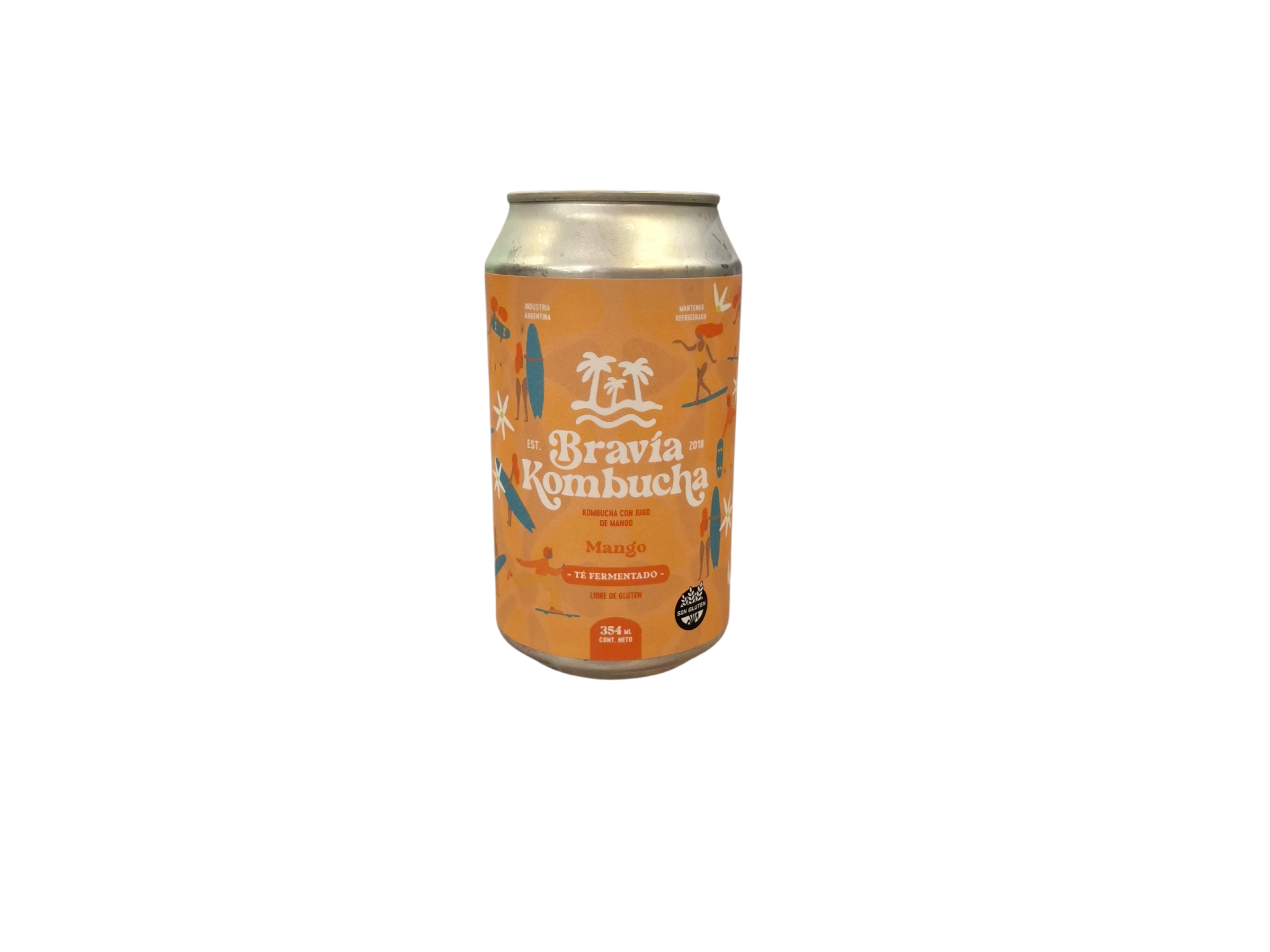 Kombucha Mango x354ml . Bravia