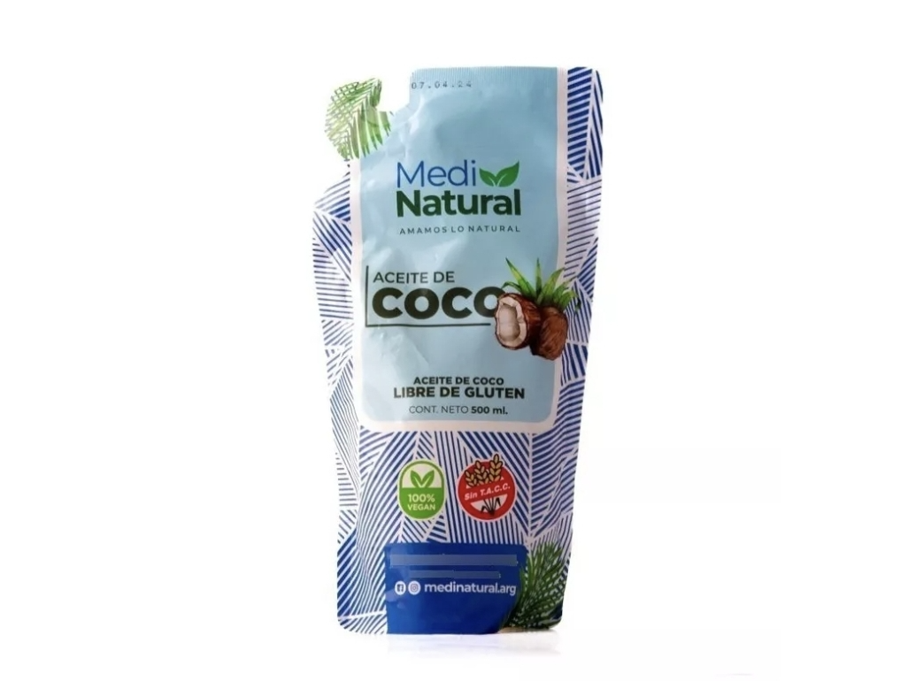 Aceite de Coco Neutro x 500ml - Medinatural