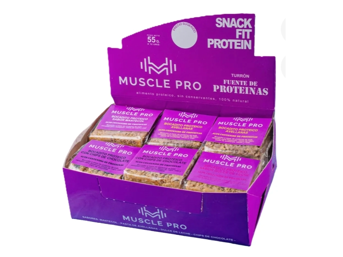 Turron Proteico Muscle Pro
