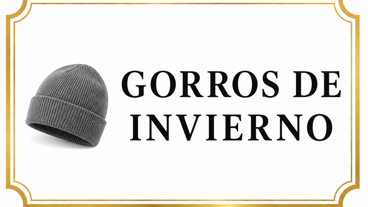 Gorros de invierno