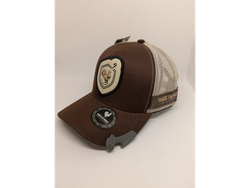 Made In Mato con destapador (Gabardina poliester marron, aplique en beige, red beige)