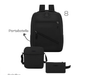 Set de Mochila + Morral + Organizador Bossi (30365)