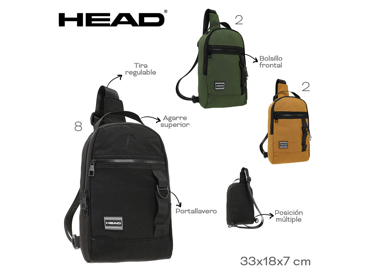 Morral Cruzado Head