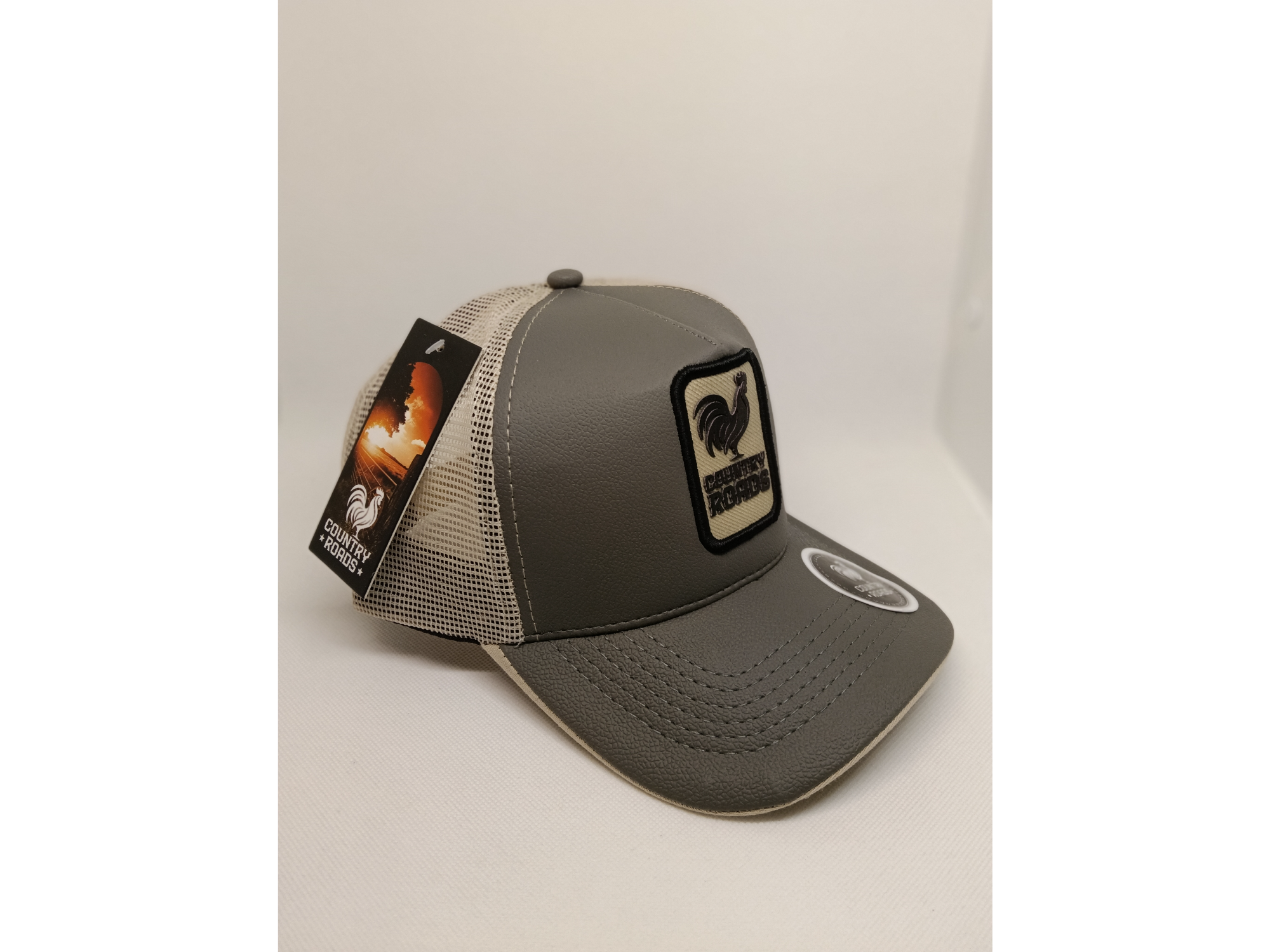 Country ROADS (Ecocuero gris, red blanca)